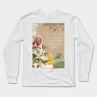 Collage & Quote #12 Long Sleeve T-Shirt